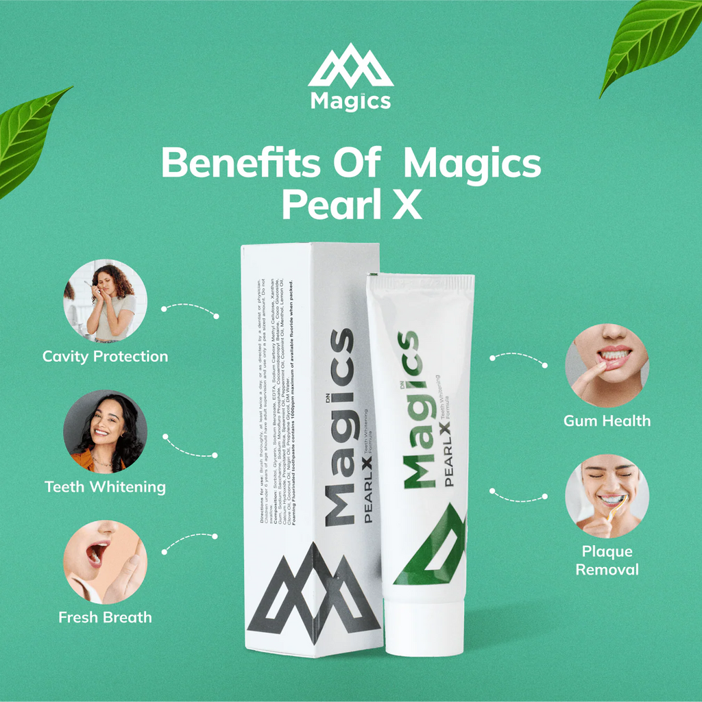 Magics PearlX Teeth Whitening Toothpaste
