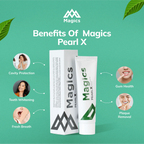 Magics PearlX Teeth Whitening Toothpaste