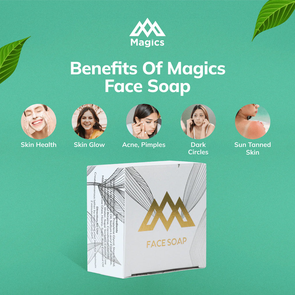 Magics Face Soap for Healthy & Glowing Skin