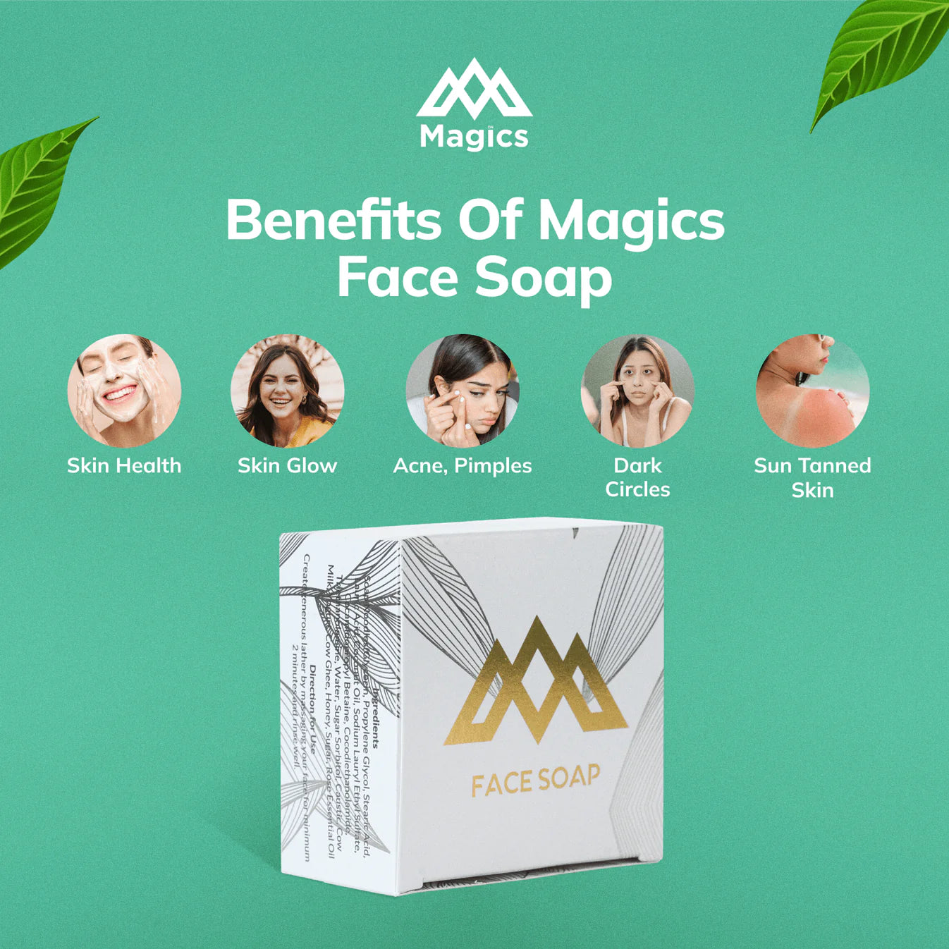 Magics Face Soap for Healthy & Glowing Skin