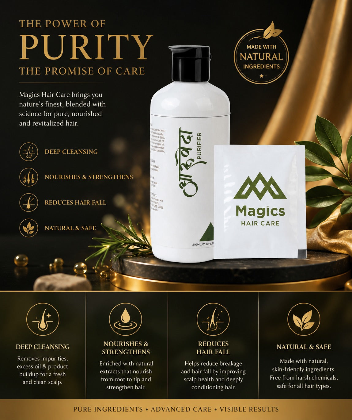 Magics Hair Care + Ayurveda Purifier