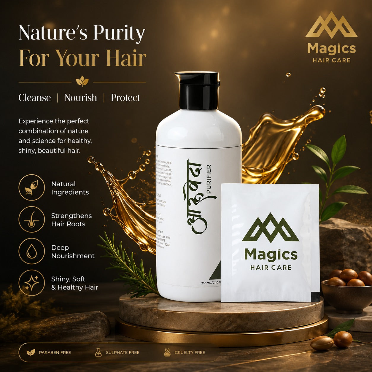 Magics Hair Care + Ayurveda Purifier