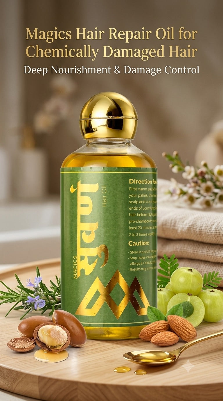 Magics Hair Repair Oil for Chemically Damaged Hair | Deep Nourishment