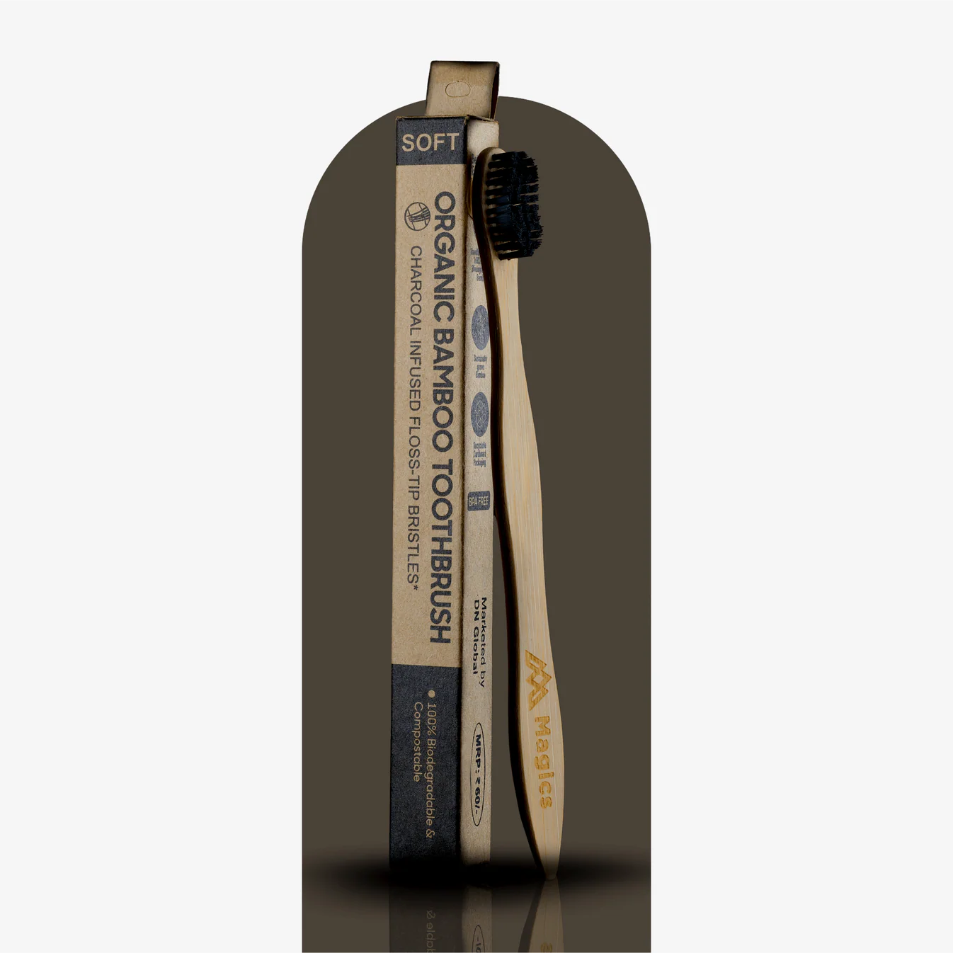 Magics Wooden Toothbrush